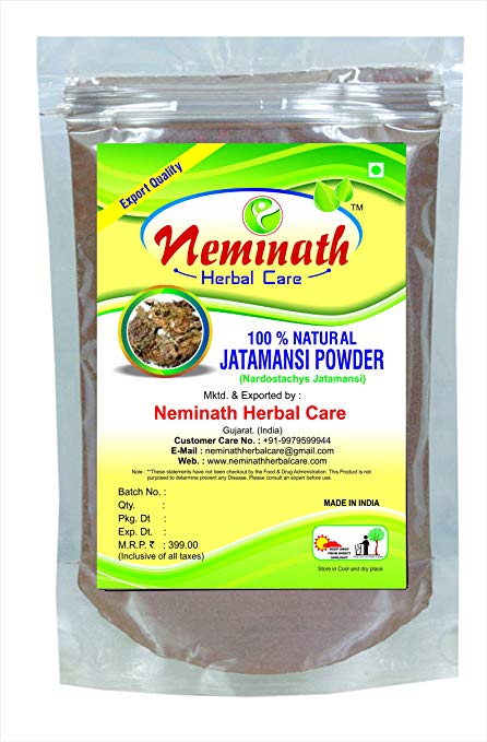 Neminath Herbal Care Jatamansi Powder for Hair, Multi, 227 g