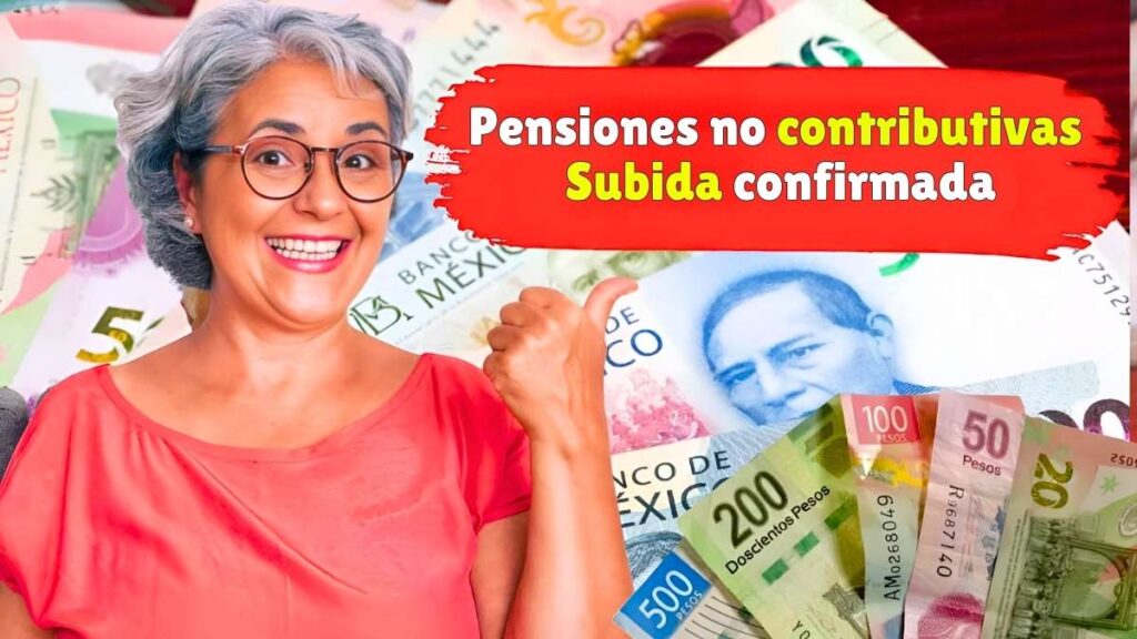 Pensiones no contributivas Subida confirmada en diciembre Quiénes cobran y cuándo